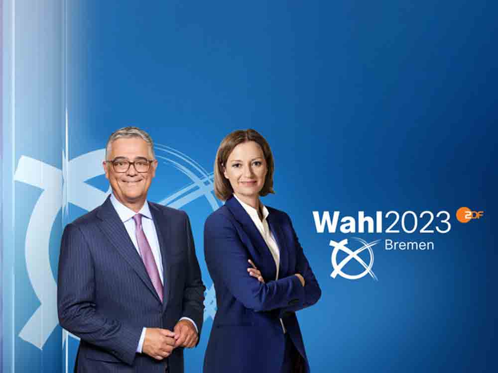 Wahl in Bremen, live aus dem ZDF Wahlstudio in Bremen