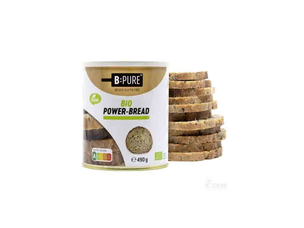 Das Dosenbrot für alle Fälle: neues Bio Power Bread von »B:Pure«