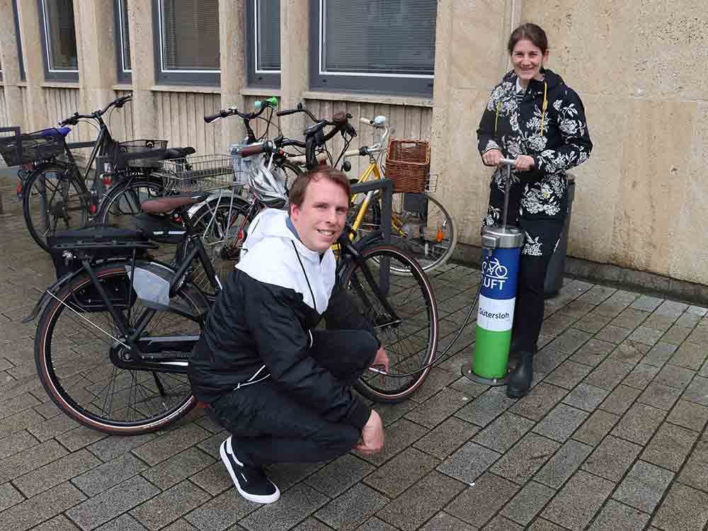 Gütersloh, Stadt belohnt fleißiges Stadtradeln, Teilnehmer mit den meisten Kilometern erhalten Preise Gütersloh, Stadt belohnt fleißiges Stadtradeln, Teilnehmer mit den meisten Kilometern erhalten Preise