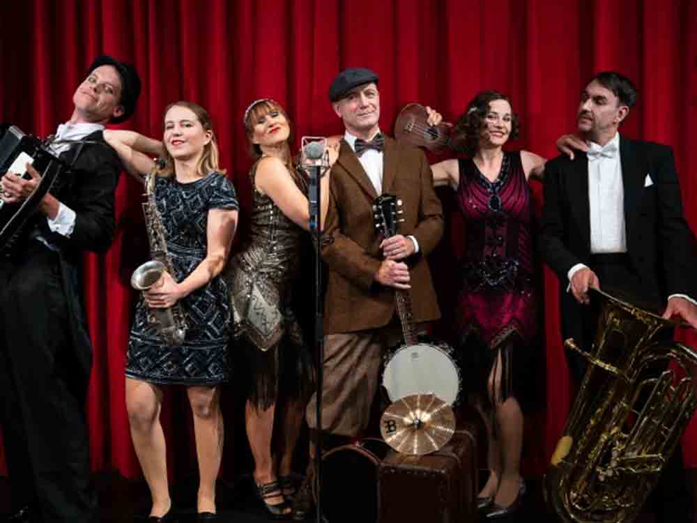 Die Goldenen 20er Jahre mit den Berliner Vocaphonikern am 27. Mai 2023 um 19:30 Uhr in der Wandelhalle Bad Harzburg