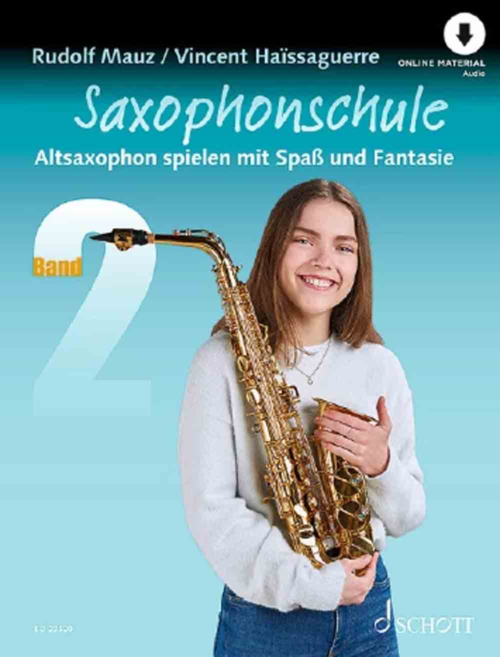 Schott Music Group, Band 2 der neuen Saxophonschule, Klassisches Lernen neu gedacht, Neuerscheinung bei Schott Music
