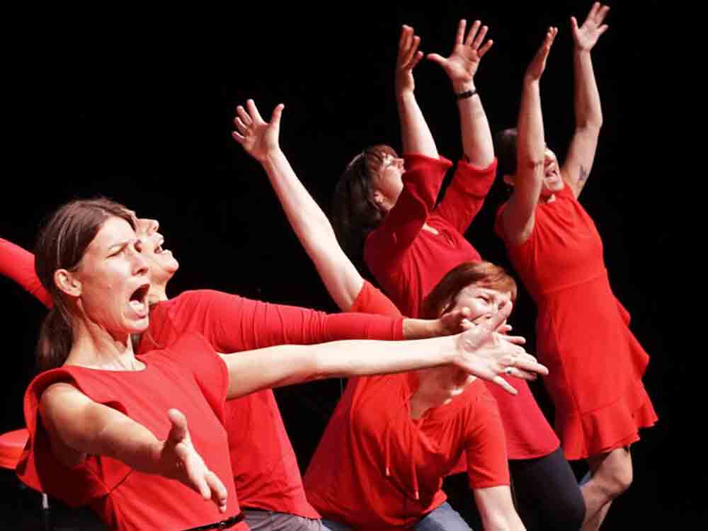 Mutterseelenallein, Mütteroratorium in 6 Gesängen, Theater Gütersloh, Studiobühne, 6. März 2024 Mutterseelenallein, Mütteroratorium in 6 Gesängen, Theater Gütersloh, Studiobühne, 6. März 2024