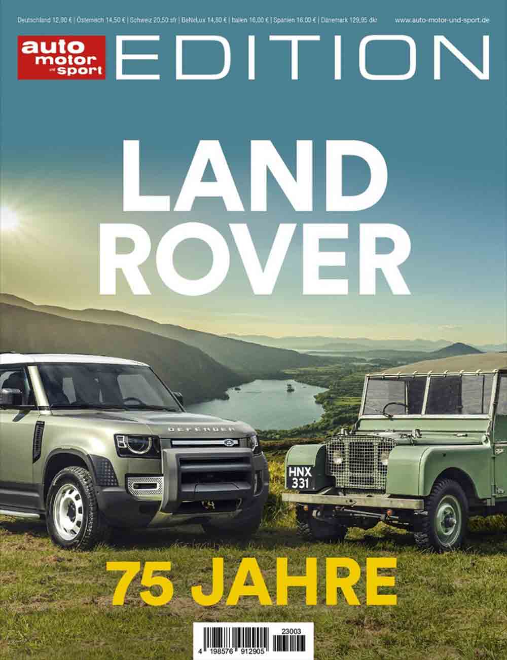 75 Jahre Land Rover: neue Edition von Auto, Motor und Sport zum Jubiläum