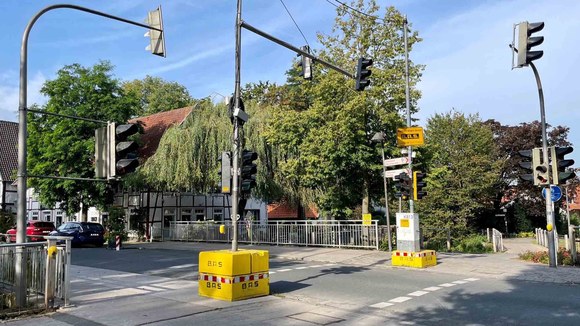 Rietberg: Radfahrer und Fußgänger haben bald Vorfahrt, Verkehrsversuch auf der Rathausstraße am Nordtor