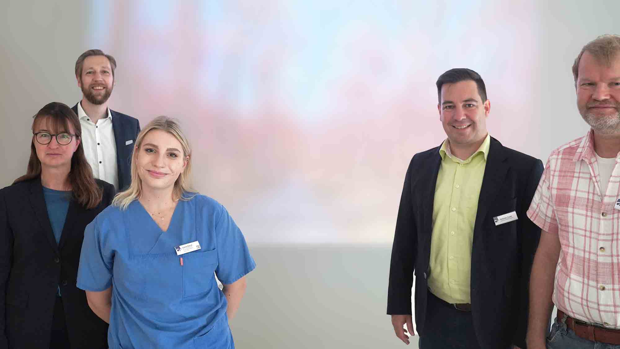 Gütersloh, digitales Fenster zur Welt, Patienten der Intensivstation werden bei der Genesung multimedial unterstützt Gütersloh, digitales Fenster zur Welt, Patienten der Intensivstation werden bei der Genesung multimedial unterstützt