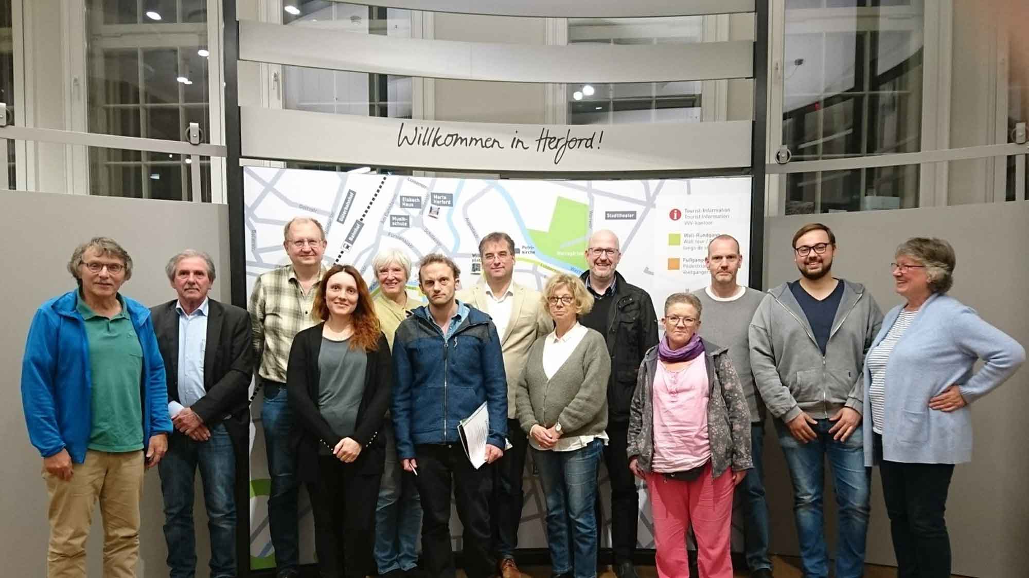 Neue Gesichter für alte Geschichte(n), 12 neue Gästeführer für Herford Neue Gesichter für alte Geschichte(n), 12 neue Gästeführer für Herford