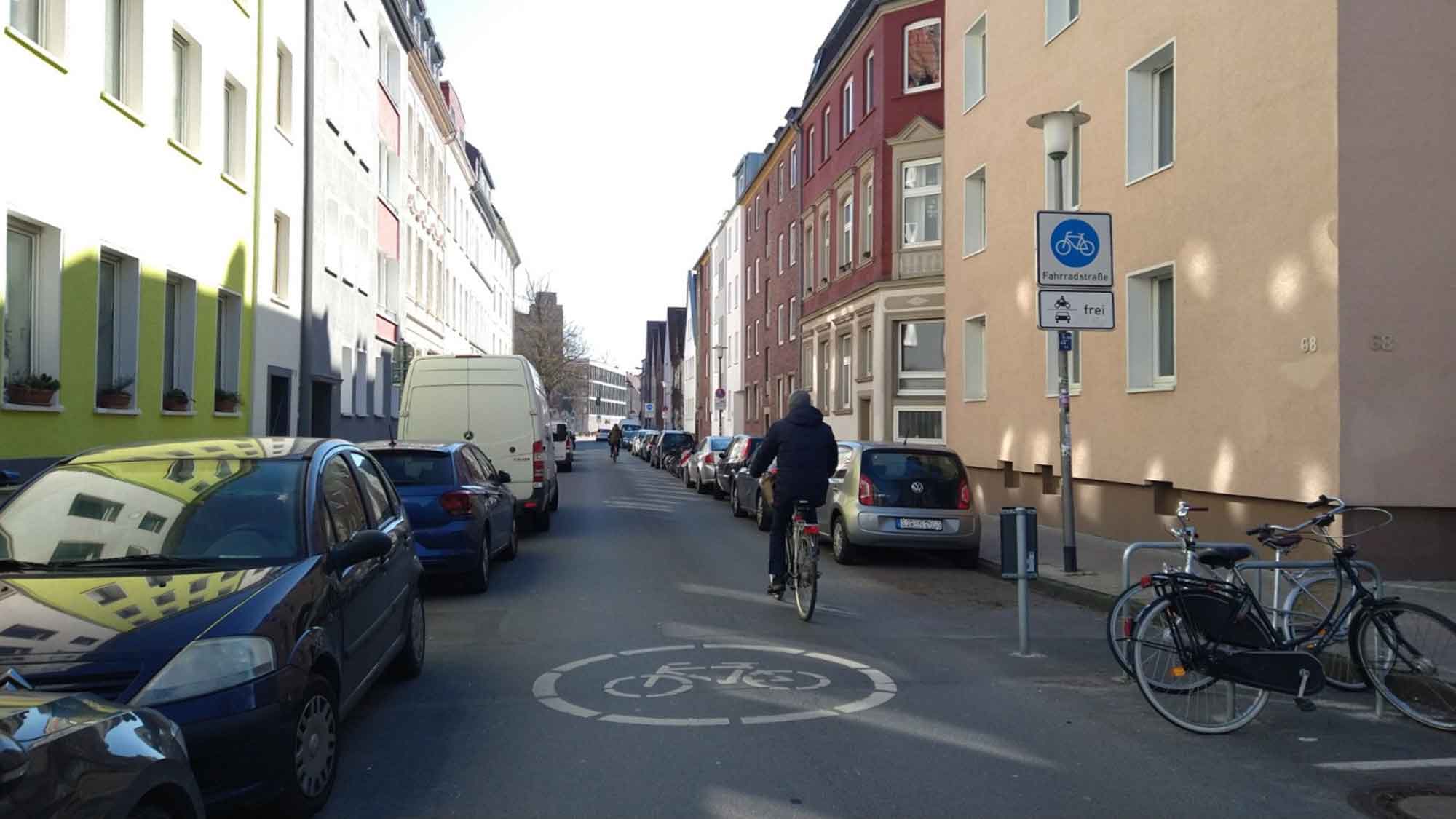 Münster baut Schillerstraße für Radverkehr um