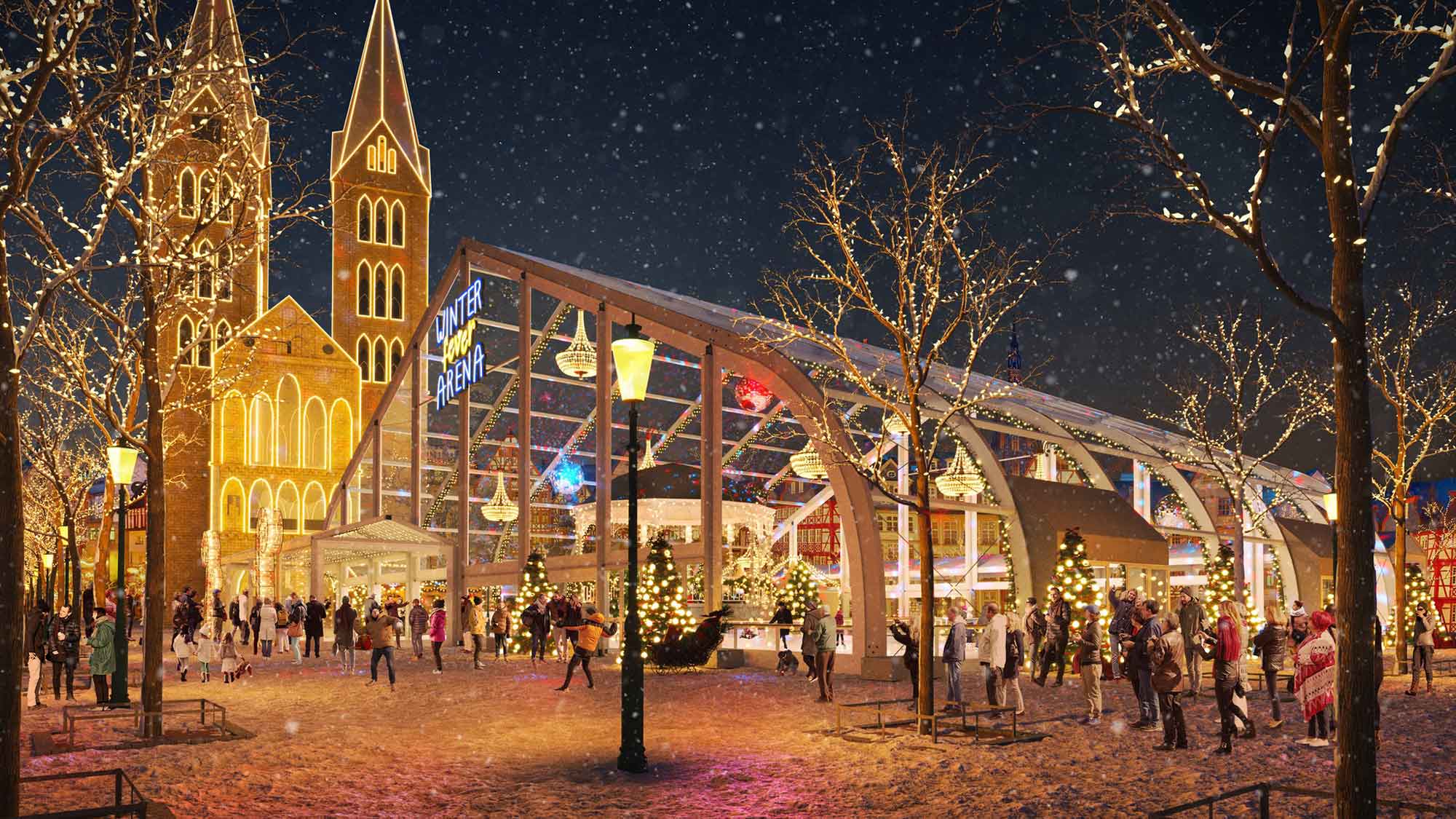 Roermonder Innenstadt startet mit »Roermondvol« Licht in die (Vor)Weihnachtszeit, ab 10. November 2023