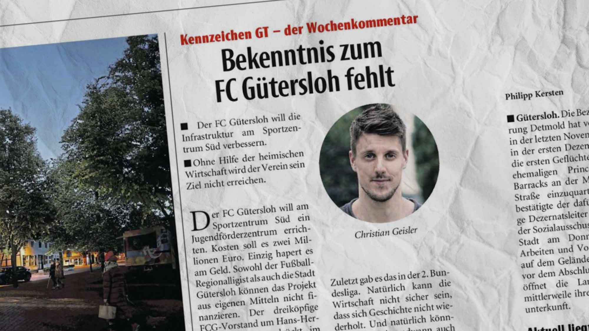 Bekenntnis zum FC Gütersloh fehlt? Immer mit der Ruhe! Wie wäre ein &raquo;FCG Mille Club&laquo;?