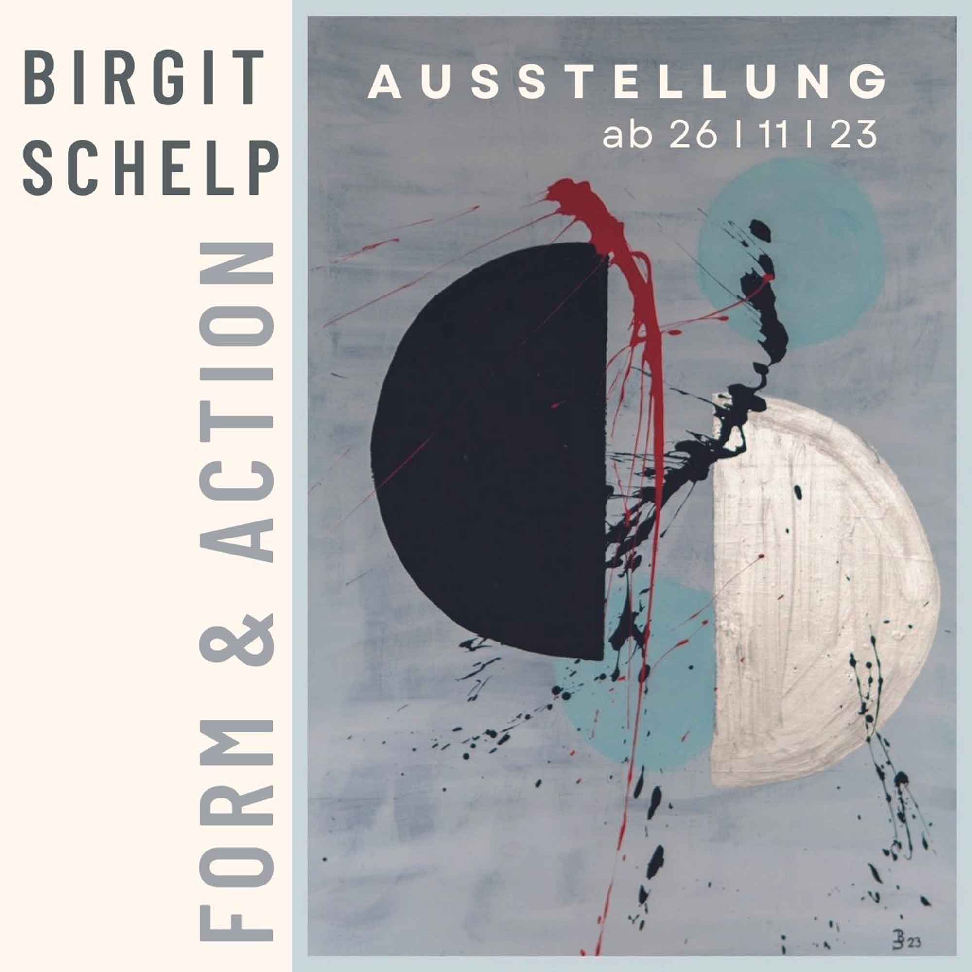 Kloster Wiedenbrück: Birgit Schelp, Ausstellung »Form & Action«, ab 26. November 2023