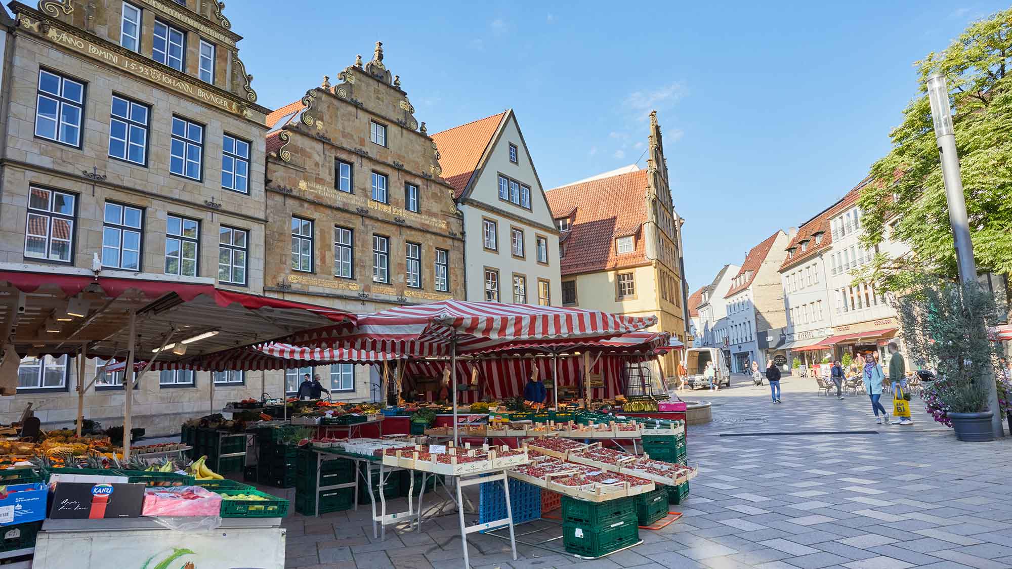 Start für Bielefelder Altstadtmarkt am 20. Januar 2024