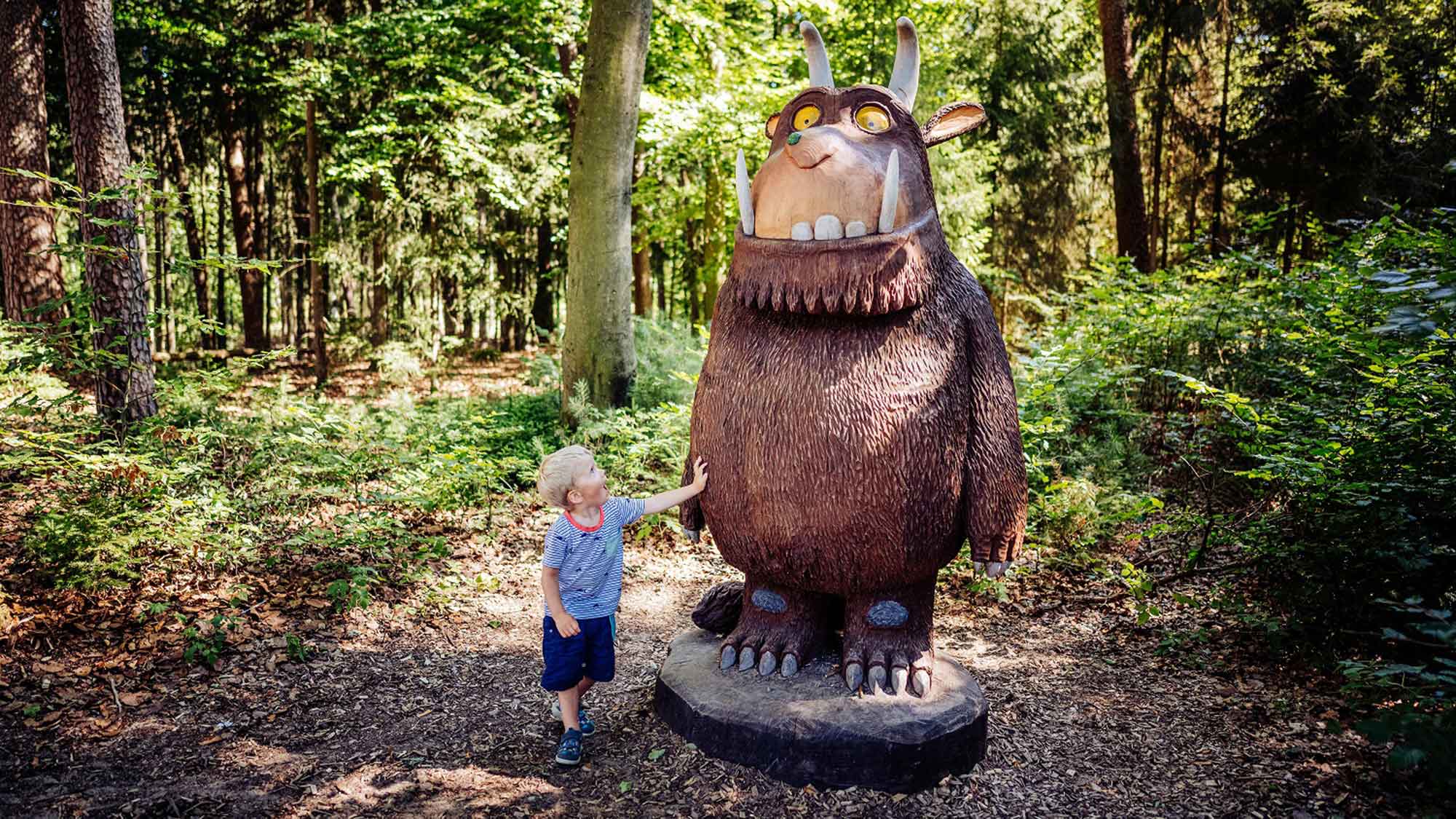 Grüffelo Tag in der Gartenschau Bad Lippspringe, buntes Familienprogramm mit toller Überraschung am Sonntag, 28. April 2024, ab 11 Uhr