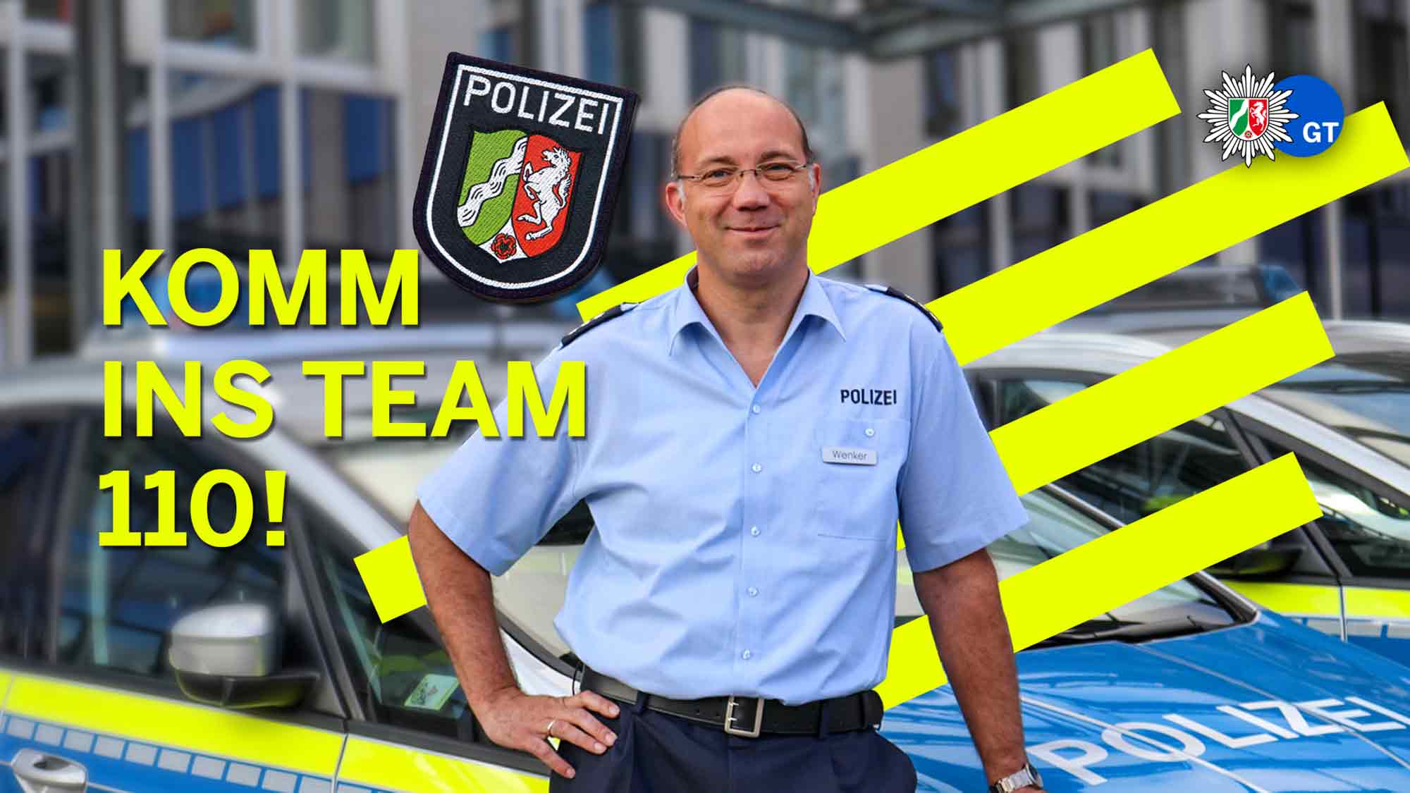 Polizei Gütersloh: Genau mein Fall – Polizei NRW; die Polizei Gütersloh wirbt für Nachwuchs Polizei Gütersloh: Genau mein Fall – Polizei NRW; die Polizei Gütersloh wirbt für Nachwuchs