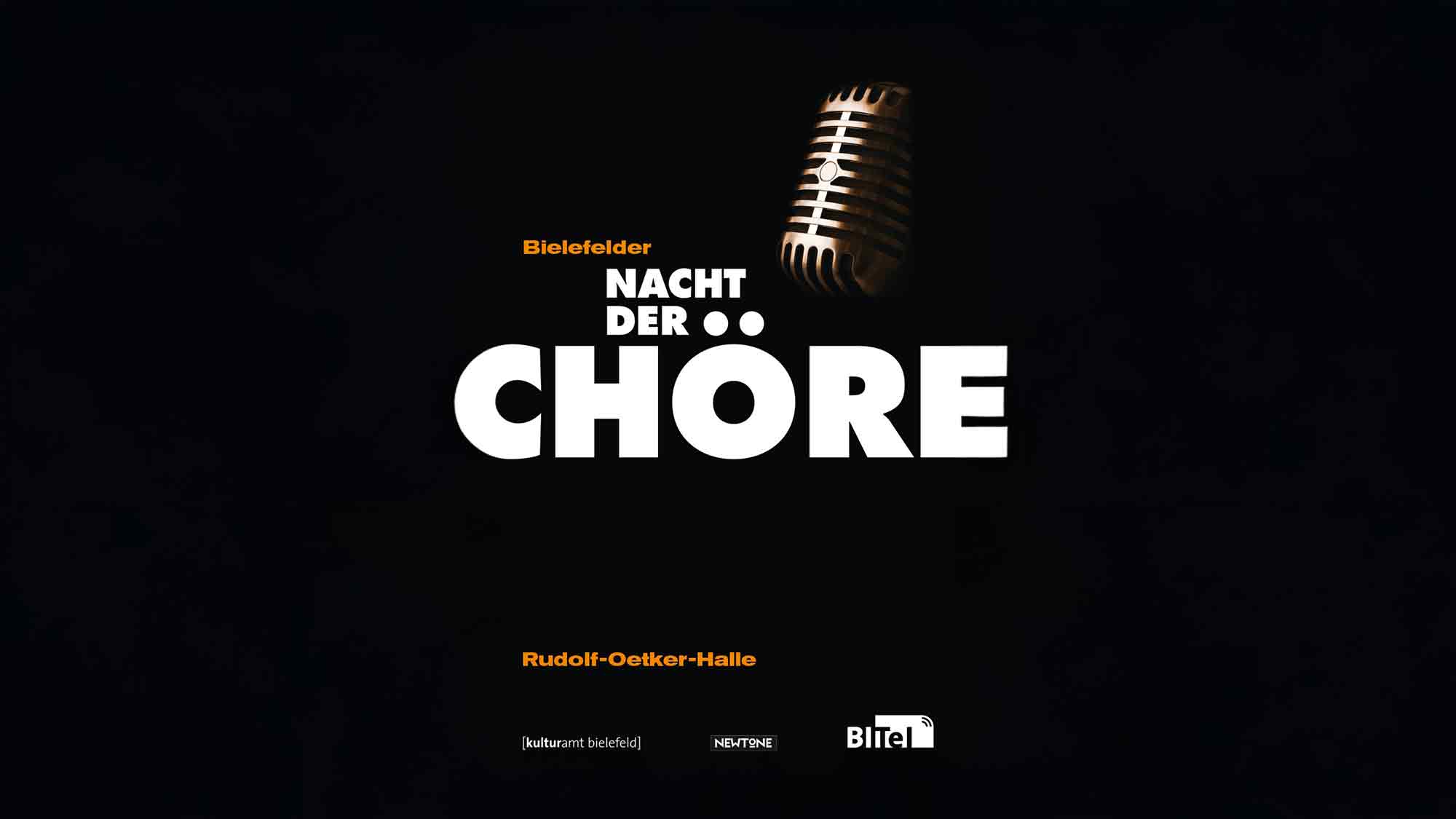 Rudolf Oetker Halle Bielefeld: Nacht der Chöre am 8. Februar 2025 ausverkauft
