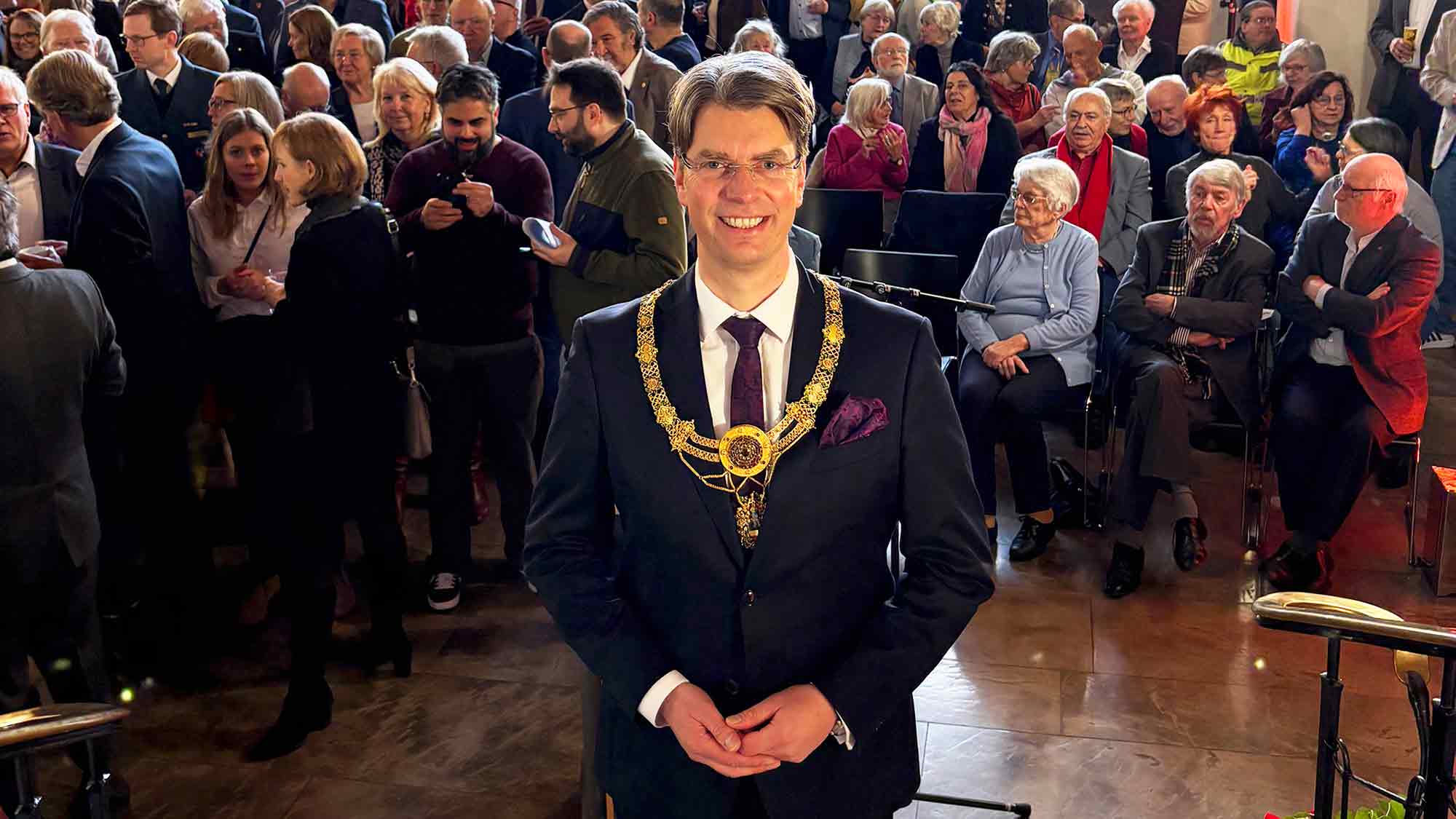 Neujahrsempfang der Stadt Hildesheim: Oberbürgermeister möchte Demokratie stärken