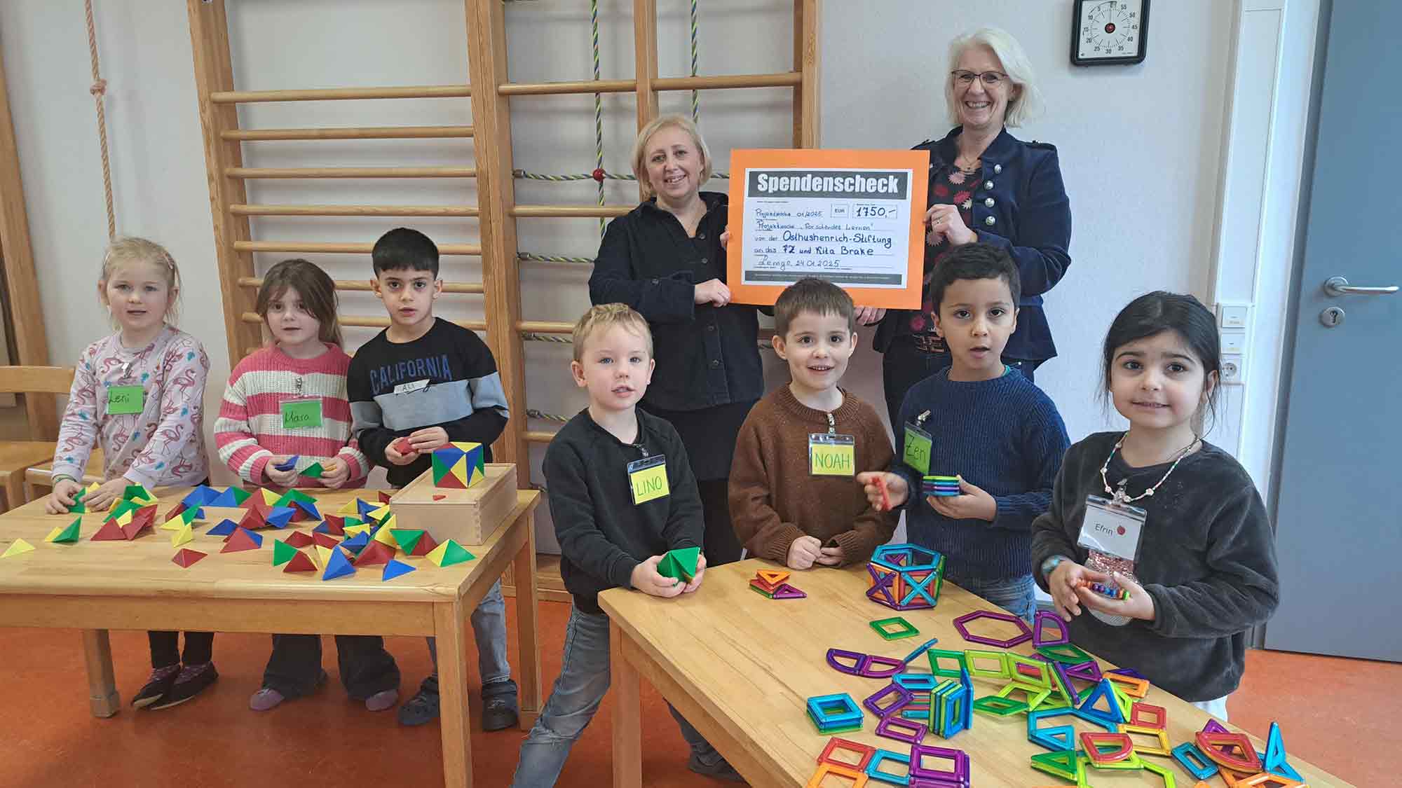 Kinder erkunden Naturwissenschaften – Osthushenrich Stiftung fördert Projektwoche im Kindergarten Brake Kinder erkunden Naturwissenschaften – Osthushenrich Stiftung fördert Projektwoche im Kindergarten Brake
