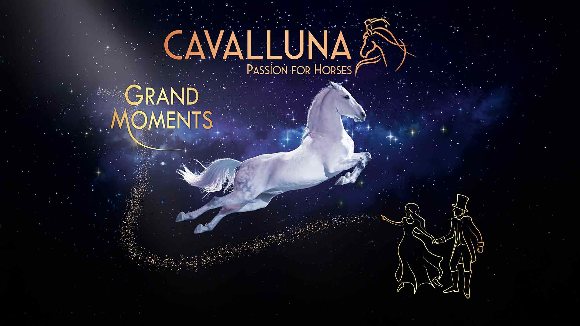 »Cavalluna – Grand Moments«: eine Reise durch schillernde Showwelten, Seidenstickerhalle Bielefeld, 11. bis 13. April 2025 »Cavalluna – Grand Moments«: eine Reise durch schillernde Showwelten, Seidenstickerhalle Bielefeld, 11. bis 13. April 2025