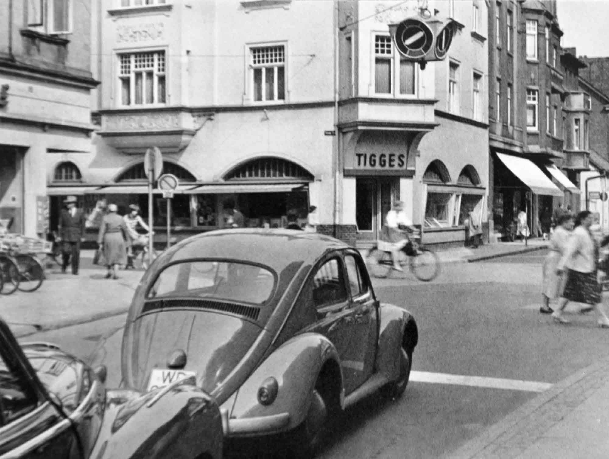 200 Jahre Gütersloh: Historisches, die Kreuzung Münsterstraße und Königstraße 200 Jahre Gütersloh: Historisches, die Kreuzung Münsterstraße und Königstraße