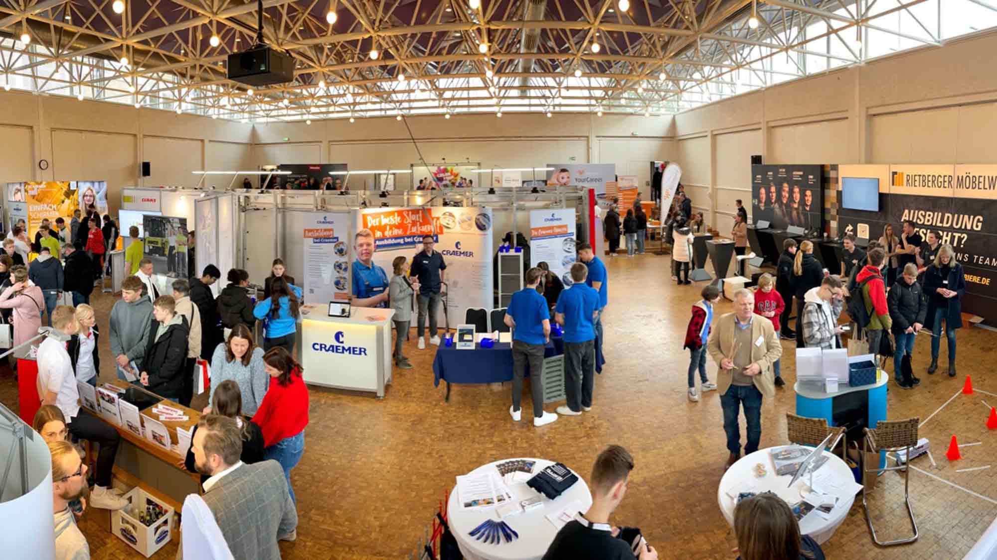 Rietberg: Eigene berufliche Zukunft aktiv mitgestalten – 8. März 2025, Berufe Messe für Schüler ab Klasse 8 zum 20. Mal Rietberg: Eigene berufliche Zukunft aktiv mitgestalten – 8. März 2025, Berufe Messe für Schüler ab Klasse 8 zum 20. Mal